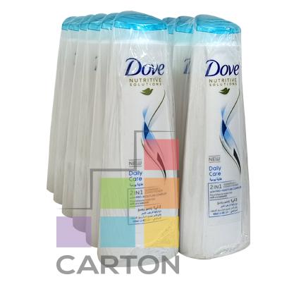 DOVE DAILY CARE SHAMPOO + CONDITIONER 6*400ML